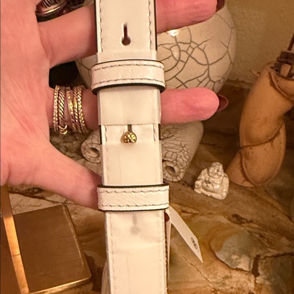 Tory Burch White Quilted Leather Shoulder Bag with Double strap NWT - Picture 4 of 16